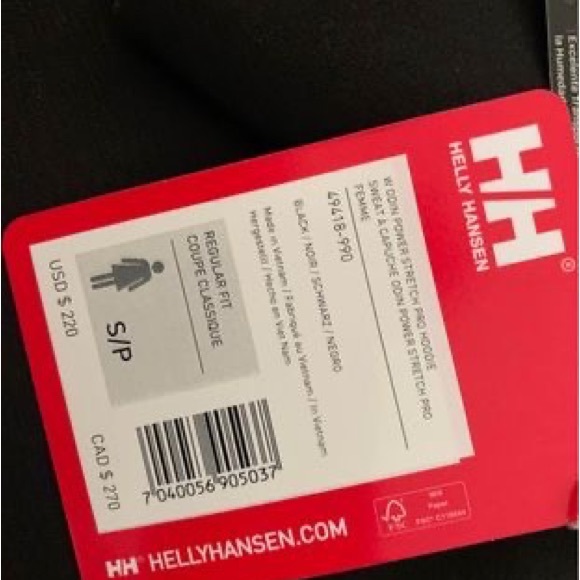 Women’s Helly Hansen Odin Power Stretch Pro Hoodie - Picture 9 of 9